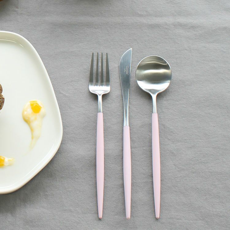 クチポール（Cutipol） GOA/ゴア ピンク デザート3点セット（デザート