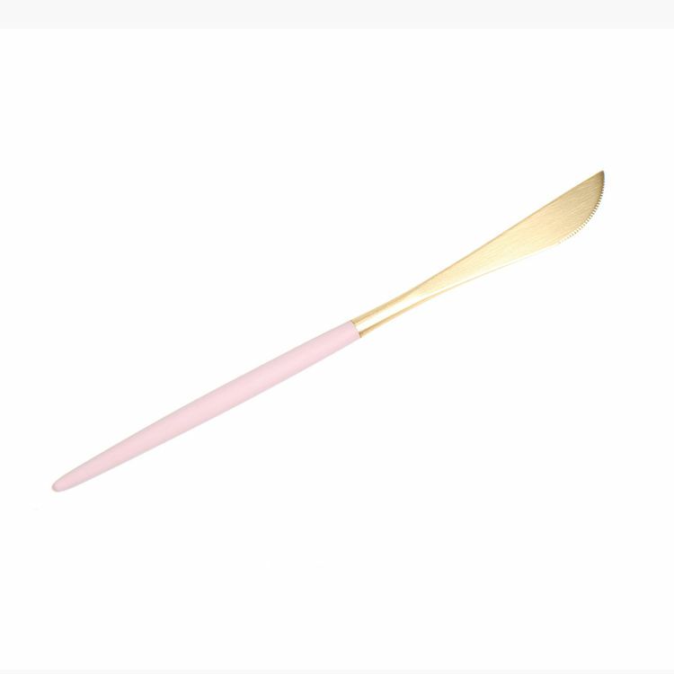 クチポール（Cutipol） ゴア/GOA ピンクマットゴールド デザートナイフ [ネコポス対応可(18点まで)]