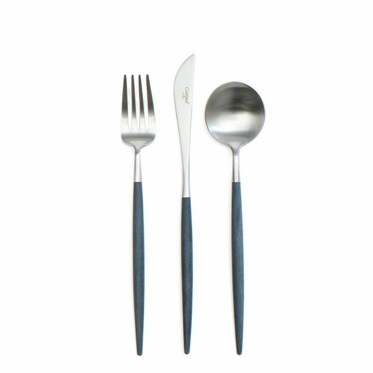 クチポール（Cutipol） ゴア/GOA ブルー デザート3点セット [ネコポス対応可(6セットまで)]