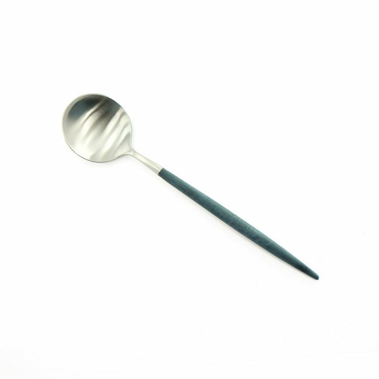 ＜4点セット＞クチポール（Cutipol） GOA/ゴア ブルー デザート3点＆カトラリーレスト1点 [ネコポス対応可(4セットまで)]