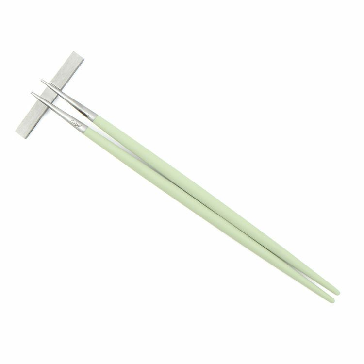 クチポール（Cutipol） ゴア/GOA セラドン 箸 + 箸置きセット [ネコポス対応可(15セットまで)]