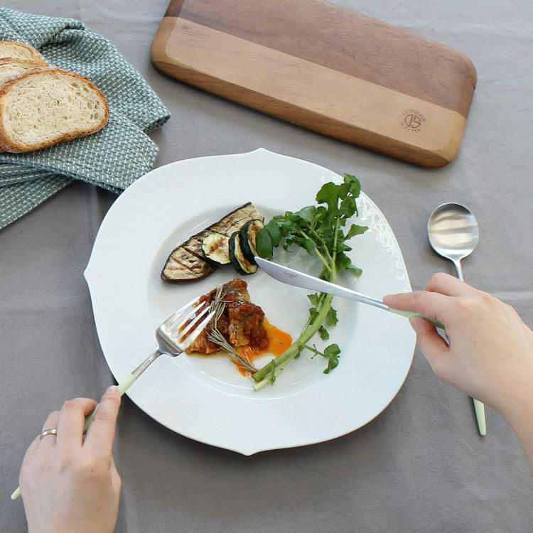 クチポール（Cutipol） ゴア/GOA セラドン ディナー3点セット [ネコポス対応可(6セットまで)]