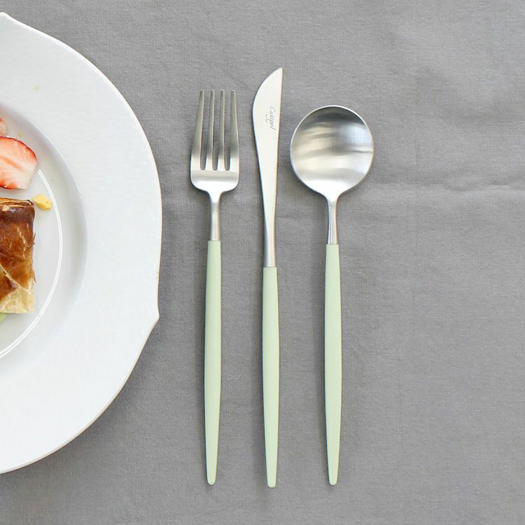 クチポール（Cutipol） ゴア/GOA セラドン デザート3点セット [ネコポス対応可(6セットまで)]