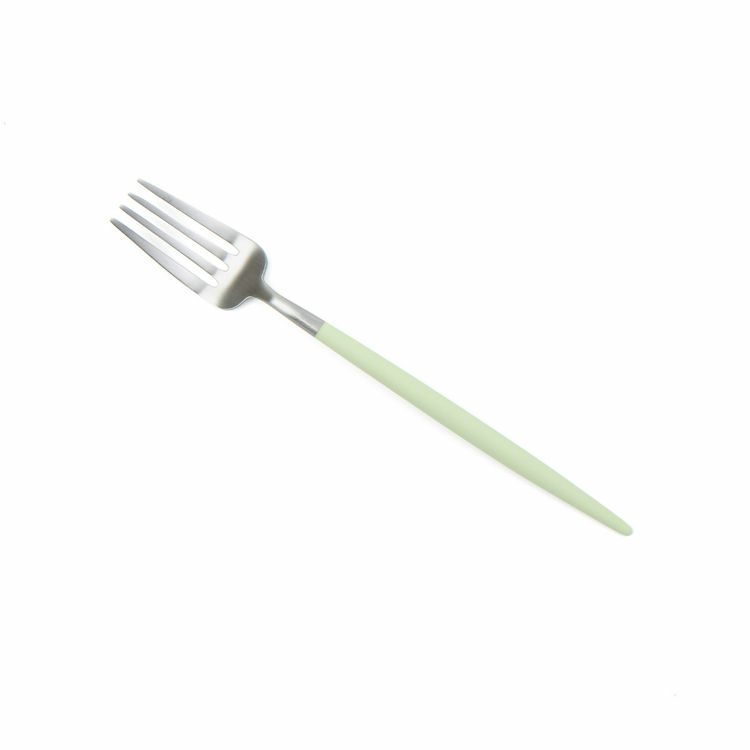 クチポール（Cutipol） ゴア/GOA セラドン デザート3点＆カトラリーレスト1点 [ネコポス対応可(4セットまで)]