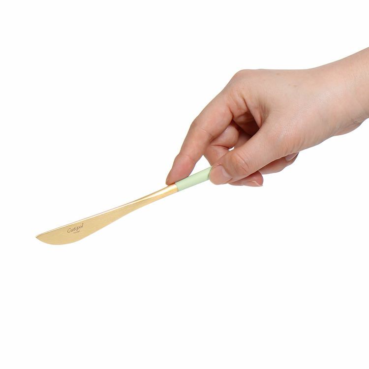 クチポール（Cutipol） ゴア/GOA セラドンマットゴールド デザートナイフ [ネコポス対応可(18点まで)]