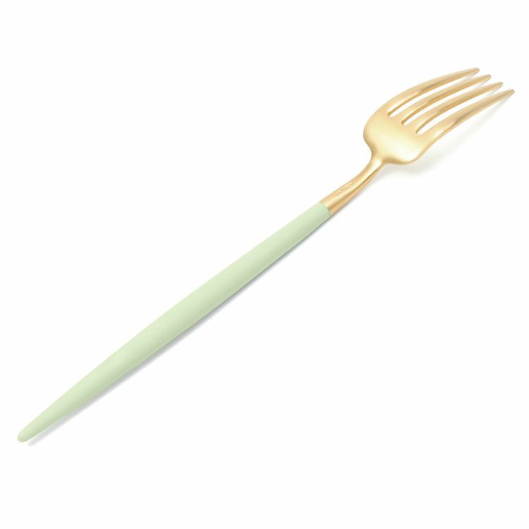 クチポール（Cutipol） ゴア/GOA セラドンマットゴールド デザートフォーク [ネコポス対応可(18点まで)]
