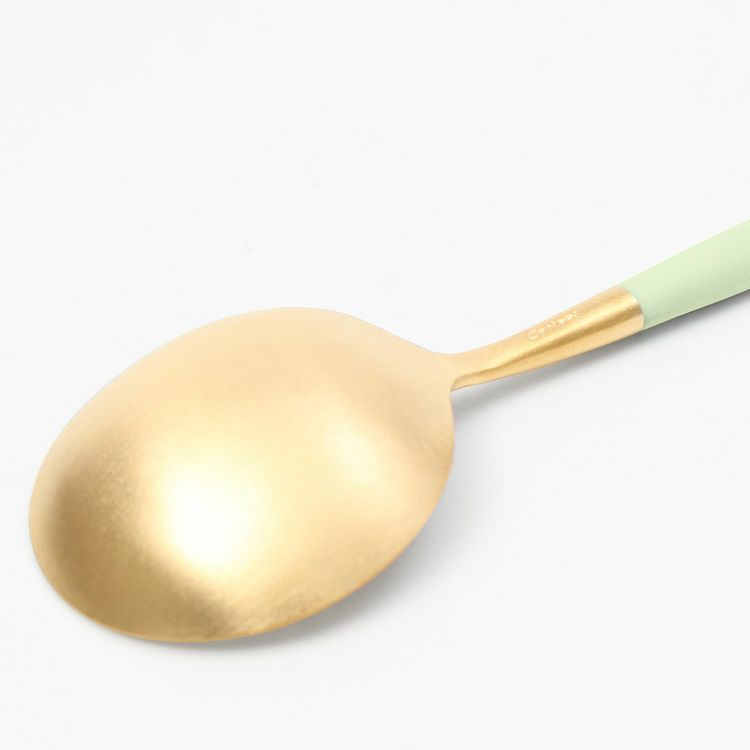 クチポール（Cutipol） ゴア/GOA セラドンマットゴールド デザートスプーン [ネコポス対応可(18点まで)]