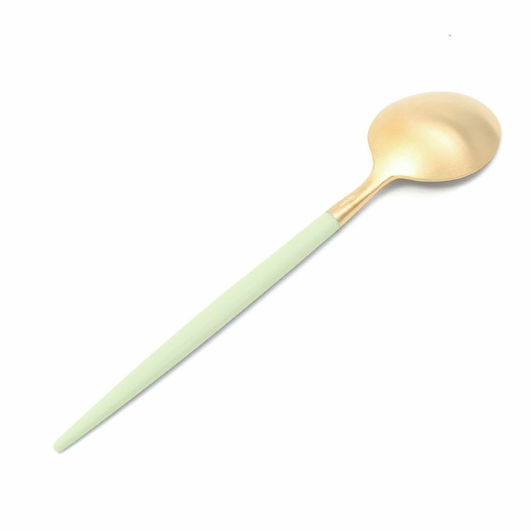 クチポール（Cutipol） ゴア/GOA セラドンマットゴールド コーヒー/ティースプーン [ネコポス対応可(18点まで)]