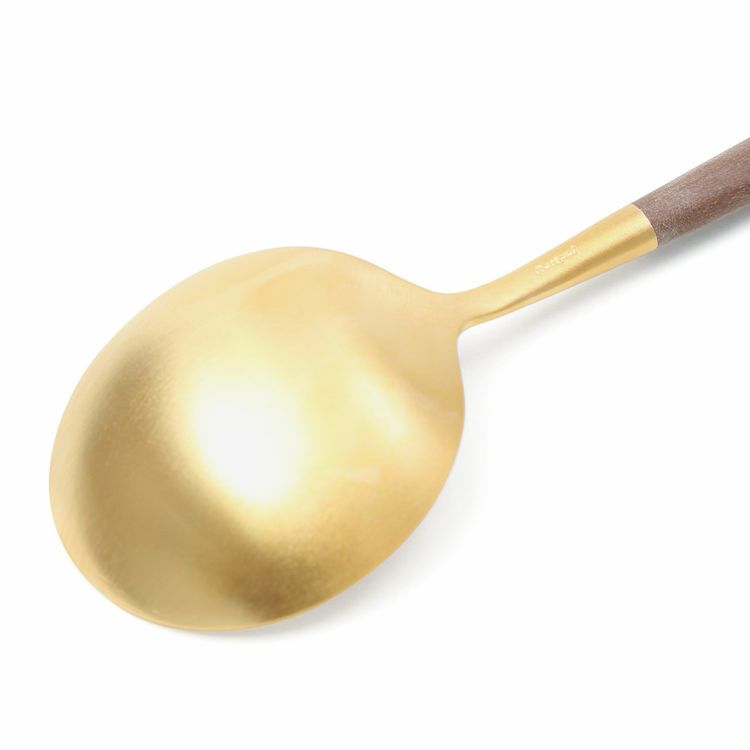 クチポール（Cutipol） ゴア/GOA ブラウンマットゴールド ディナースプーン [ネコポス対応可(18点まで)]