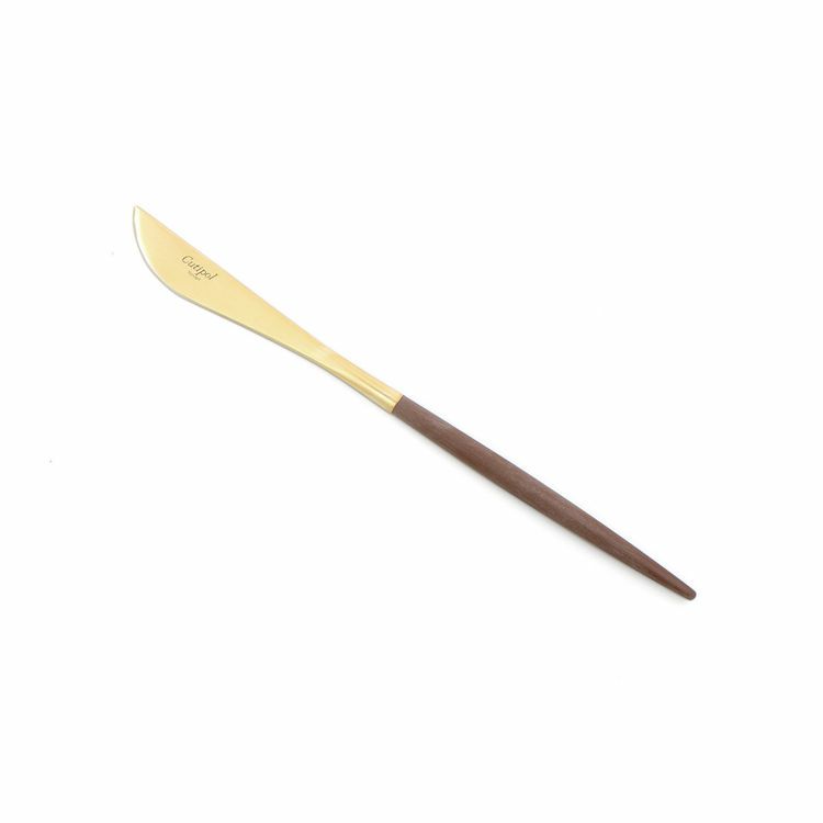 クチポール（Cutipol） ゴア/GOA ブラウンマットゴールド デザート3点セット [ネコポス対応可(6セットまで)]