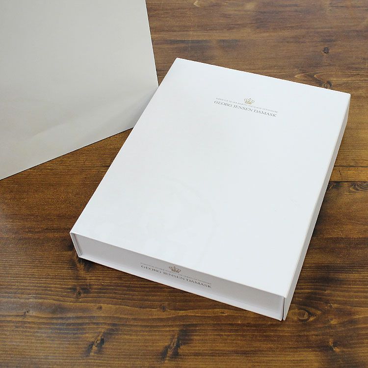ジョージジェンセンダマスク（Georg Jensen Damask） ホリゾンタル/HORIZONTAL ティータオル 2枚セット ギフトボックス＆紙袋付