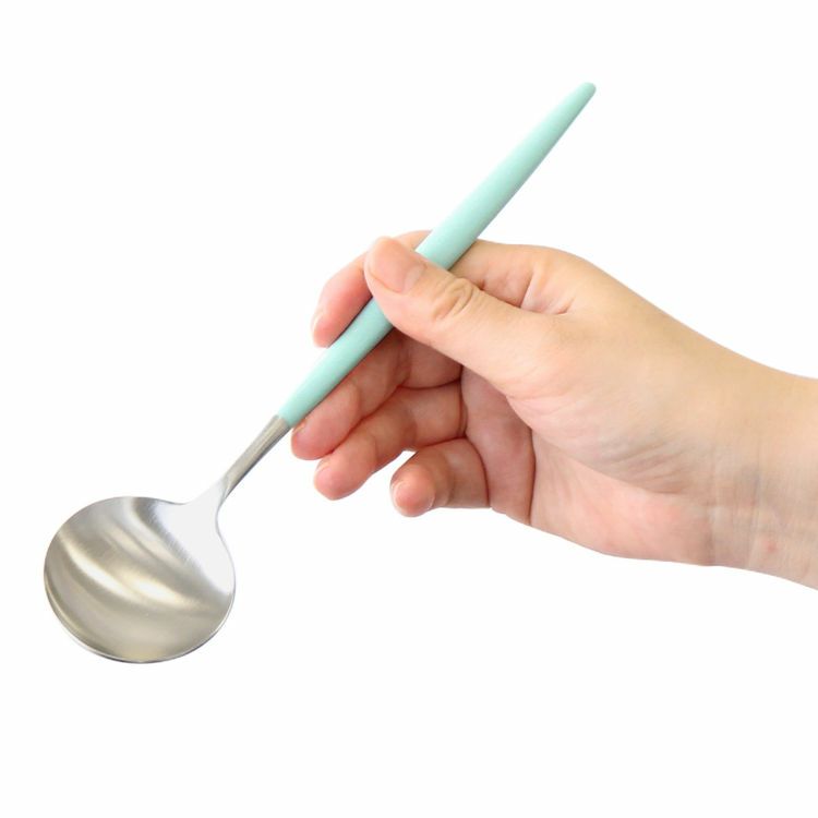 クチポール（Cutipol） ゴア/GOA ターコイズ ディナースプーン [ネコポス対応可(18点まで)]