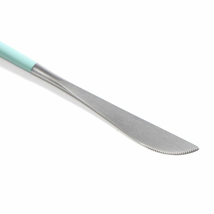 クチポール（Cutipol） ゴア/GOA ターコイズ デザートナイフ [ネコポス対応可(18点まで)]