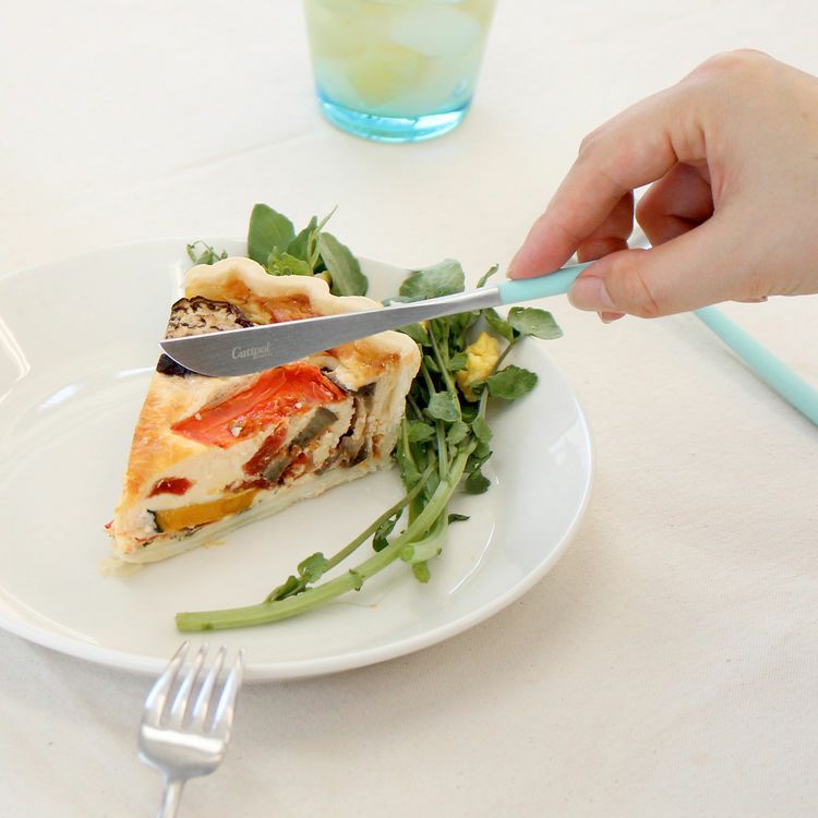 クチポール（Cutipol） ゴア/GOA ターコイズ デザートナイフ [ネコポス対応可(18点まで)]