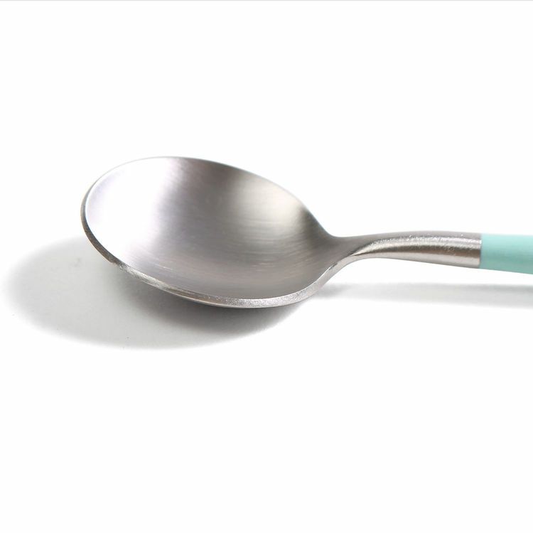 クチポール（Cutipol） ゴア/GOA ターコイズ コーヒー/ティー スプーン [ネコポス対応可(18点まで)]