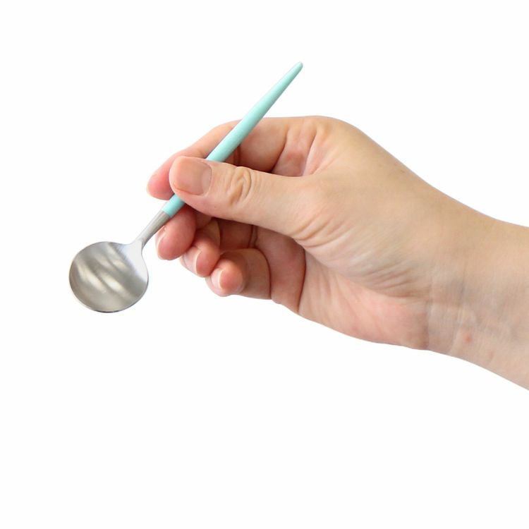 クチポール（Cutipol） ゴア/GOA ターコイズ コーヒー/ティー スプーン [ネコポス対応可(18点まで)]