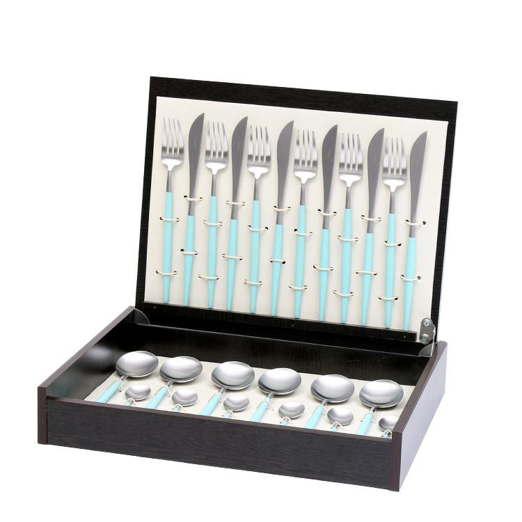 クチポール（Cutipol） ゴア/GOA ターコイズ ディナー24点セット