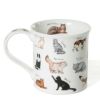 ダヌーン（Dunoon） マグカップ BUTE お気に入りの猫はど～れ？ ANIMAL BREEDS CATS