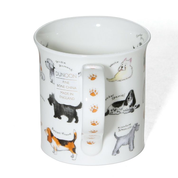 ダヌーン（Dunoon） マグカップ BUTE お気に入りの犬はど～れ？ ANIMAL BREEDS DOG