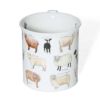 ダヌーン（Dunoon） マグカップ BUTE お気に入りの羊はど～れ？ ANIMAL BREEDS SHEEP