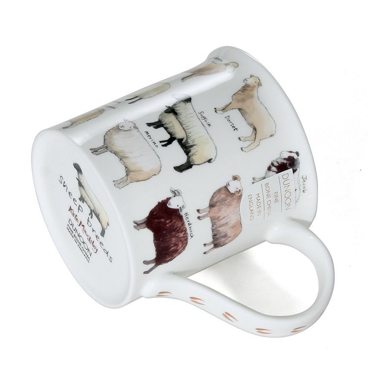 ダヌーン（Dunoon） マグカップ BUTE お気に入りの羊はど～れ？ ANIMAL BREEDS SHEEP