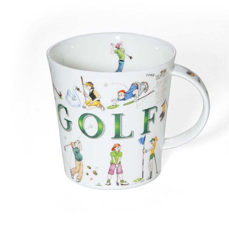ダヌーン（Dunoon） マグカップ CAIRNGORM ゴルフ珍プレー