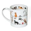 ダヌーン（Dunoon） マグカップ ORKNEY 電線で待ち合わせだニャン LIVE WIRES CAT