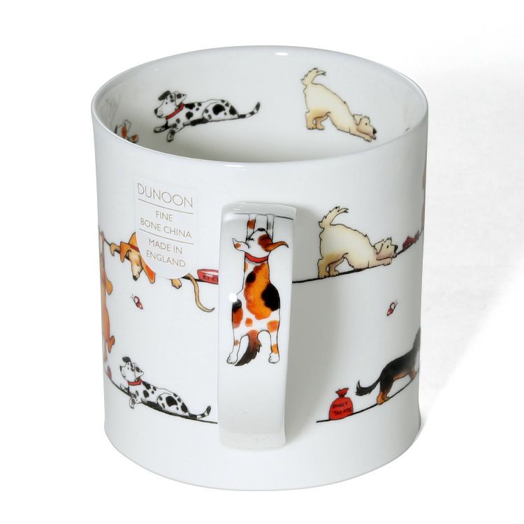 ダヌーン（Dunoon） マグカップ ORKNEY 電線で待ち合わせだワン！ LIVE WIRES DOG