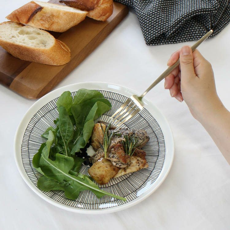 クチポール（Cutipol） ムーンマット/MOON MATT シャンパンゴールド ディナーフォーク [ネコポス対応可(18点まで)]