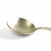 クチポール（Cutipol） ムーンマット/MOON MATT シャンパンゴールド デザートスプーン [ネコポス対応可(18点まで)]
