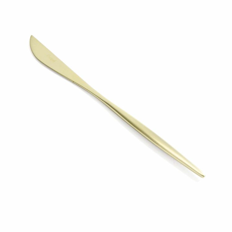 クチポール（Cutipol） ムーンマット/MOON MATT シャンパンゴールド ディナー3点セット [ネコポス対応可(6セットまで)]