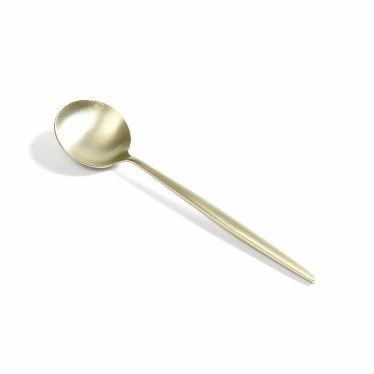 クチポール（Cutipol） ムーンマット/MOON MATT シャンパンゴールド デザート3点セット [ネコポス対応可(6セットまで)]