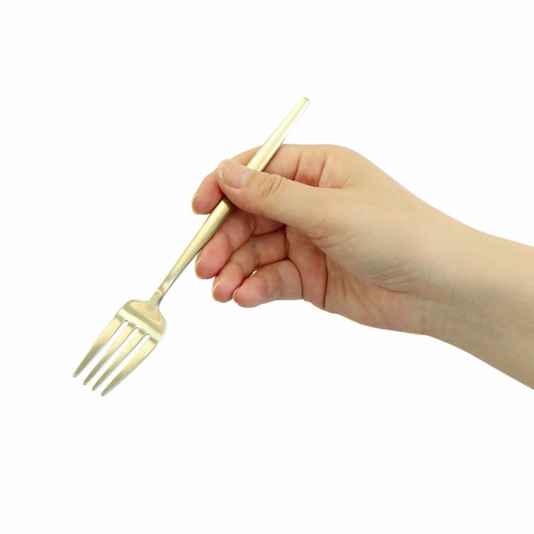 クチポール（Cutipol） ムーンマット/MOON MATT シャンパンゴールド デザート6点セット 化粧箱付