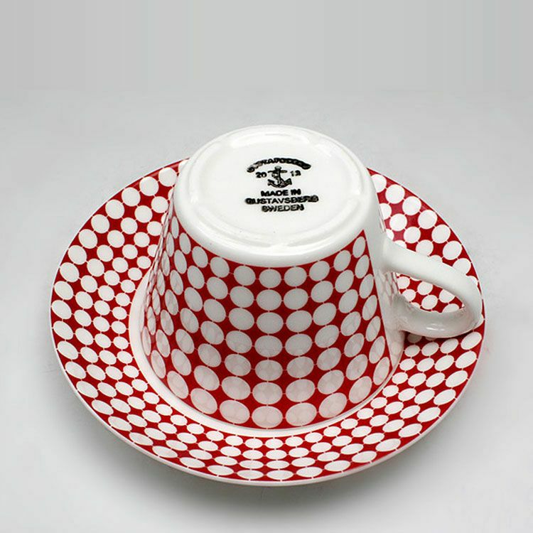 グスタフスベリ（Gustavsberg） エヴァ/Eva コーヒーカップ＆ソーサー + プレート 22cm 【復刻版】