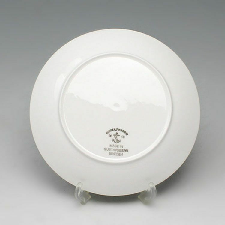 グスタフスベリ（Gustavsberg） レッドアスター/Red Aster ティーカップ＆ソーサー + プレート 18cm 【復刻版】