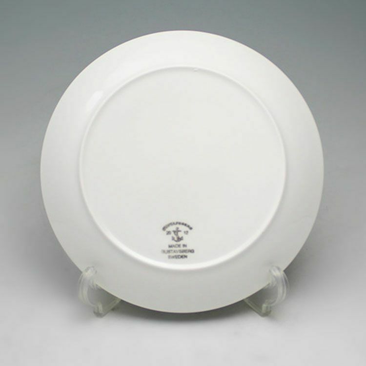 グスタフスベリ（Gustavsberg） ブルーアスター/Blue Aster ティーカップ＆ソーサー + プレート 22cm 【復刻版】