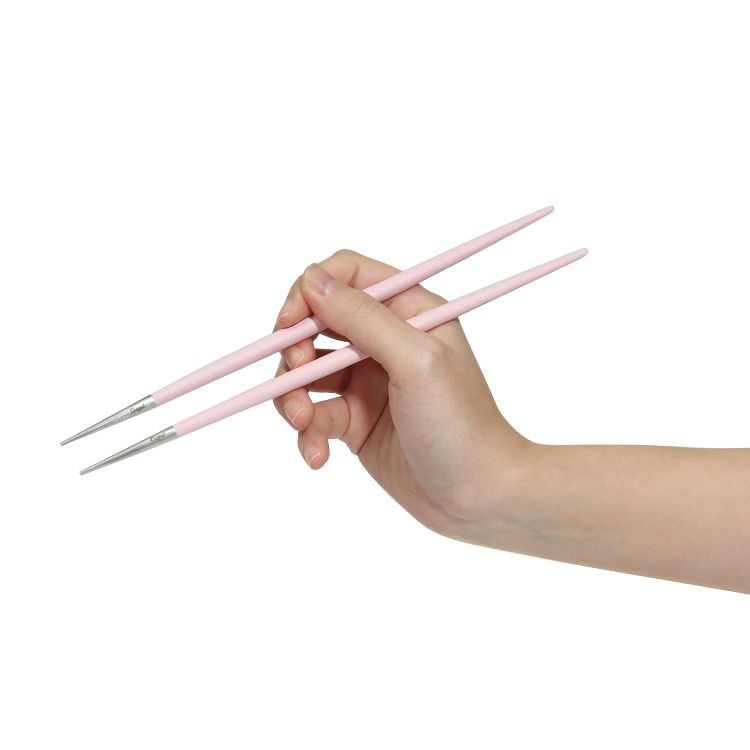 クチポール（Cutipol） ゴア/GOA ピンク 箸 + 箸置きセット [ネコポス対応可(15セットまで)]