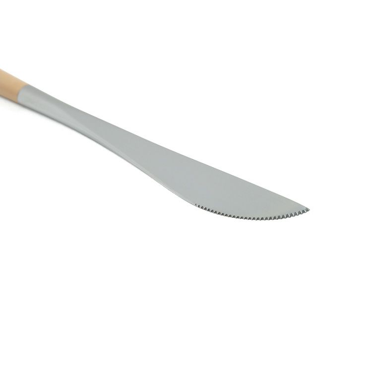 速水もこみちさん別注カラー クチポール（Cutipol） ゴア/GOA ベージュ デザートナイフ