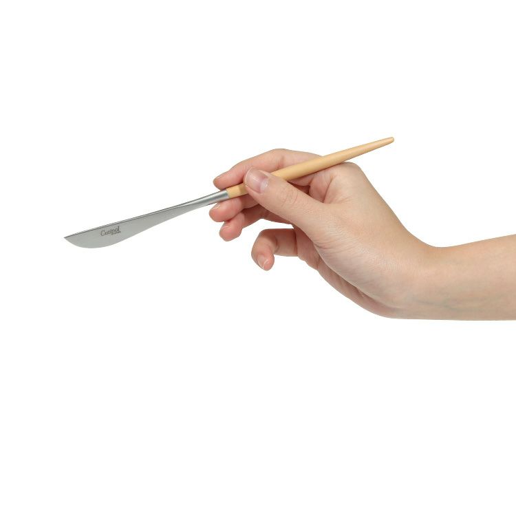 速水もこみちさん別注カラー クチポール（Cutipol） ゴア/GOA ベージュ デザートナイフ