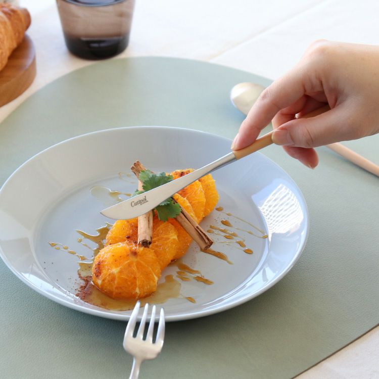 速水もこみちさん別注カラー クチポール（Cutipol） ゴア/GOA ベージュ デザートナイフ