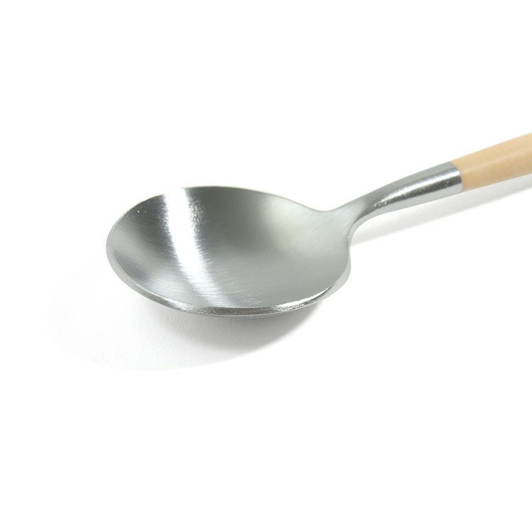 速水もこみちさん別注カラー クチポール（Cutipol） ゴア/GOA ベージュ コーヒー/ティー スプーン