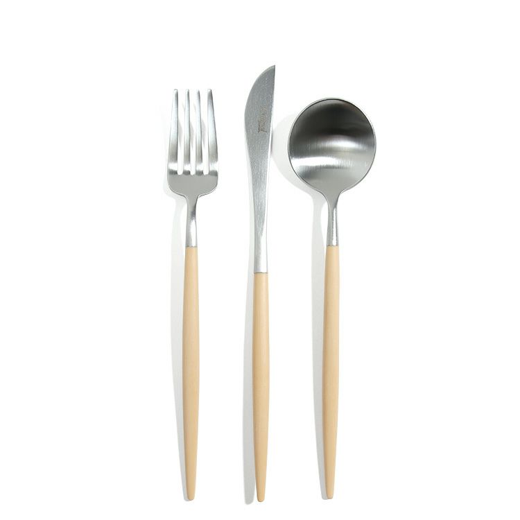 速水もこみちさん別注カラー クチポール（Cutipol） ゴア/GOA ベージュ デザート3点セット