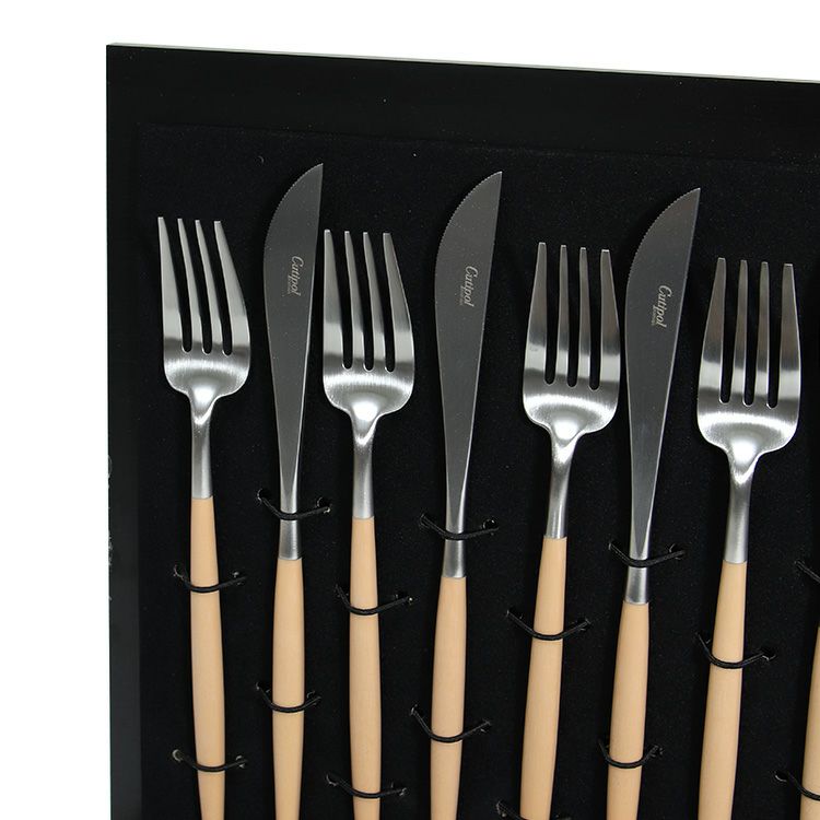 速水もこみちさん別注カラー クチポール（Cutipol） ゴア/GOA ベージュ ディナー24点セット