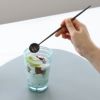 クチポール（Cutipol） ムーンマット/MOON MATT ブラック ロングドリンクスプーン [ネコポス対応可(18点まで)]
