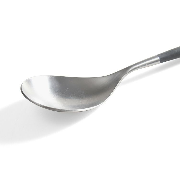 クチポール（Cutipol） ミオ/MIO ブラック ディナースプーン [ネコポス対応可(18点まで)]