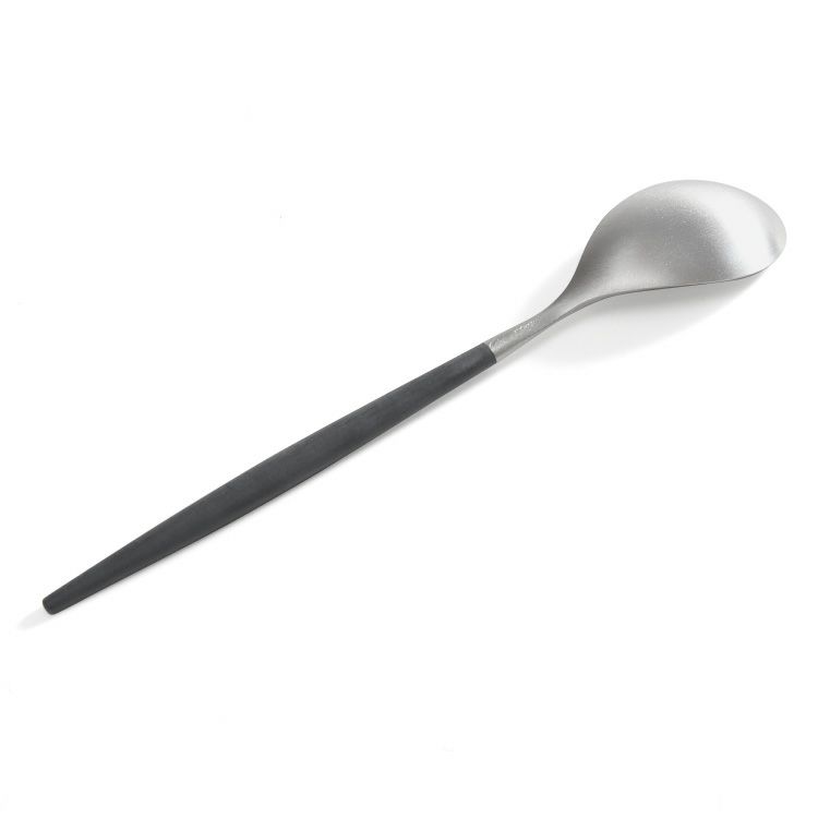 クチポール（Cutipol） ミオ/MIO ブラック ディナースプーン [ネコポス対応可(18点まで)]