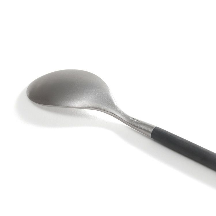 クチポール（Cutipol） ミオ/MIO ブラック コーヒー/ティー スプーン [ネコポス対応可(18点まで)]