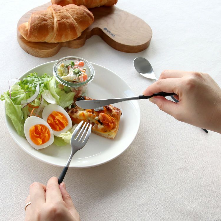 クチポール（Cutipol） ミオ/MIO ブラック デザート6点セット 化粧箱付