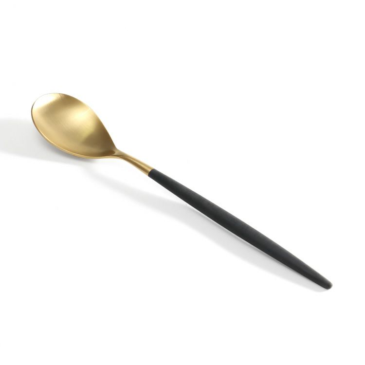 クチポール（Cutipol） ミオ/MIO ブラックマットゴールド ディナー8点セット 化粧箱付