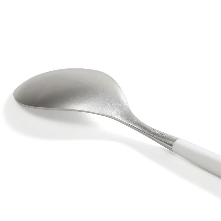 クチポール（Cutipol） ミオ/MIO ホワイト デザートスプーン [ネコポス対応可(18点まで)]